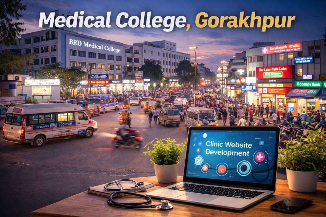 Website Developer in Medical College Gorakhpur
